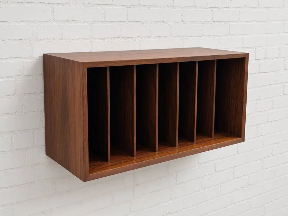 Cabinet à disques LP par Poul Cadovius pour Cado, années 1960.