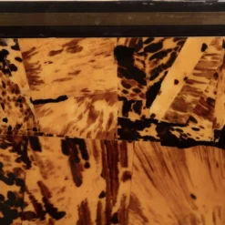 Cabinet en écaille de tortue unique par Roberto Jodice pour Ottini Milano 1974
