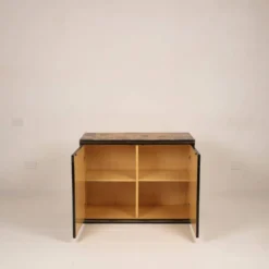 Cabinet en écaille de tortue unique par Roberto Jodice pour Ottini Milano 1974
