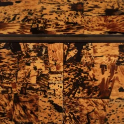 Cabinet en écaille de tortue unique par Roberto Jodice pour Ottini Milano 1974