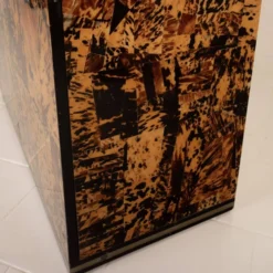 Cabinet en écaille de tortue unique par Roberto Jodice pour Ottini Milano 1974
