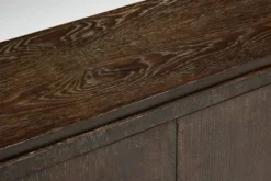Cabinet en chêne Art Déco moderniste, France, années 1940