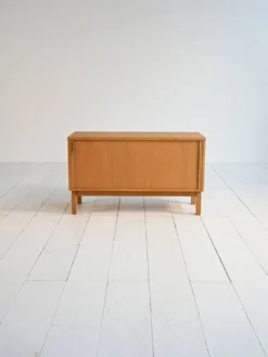 Cabinet en chêne scandinave, années 1960