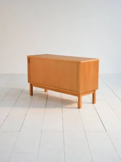Cabinet en chêne scandinave, années 1960