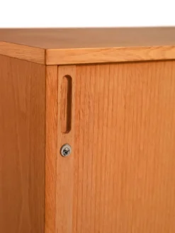 Cabinet en chêne scandinave, années 1960