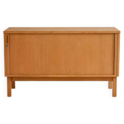 Cabinet en chêne scandinave, années 1960