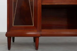 Cabinet en marqueterie Art Déco par De Coene Frères, Belgique, vers 1925