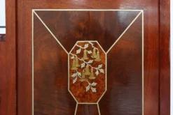 Cabinet en marqueterie Art Déco par De Coene, Belgique, vers 1925