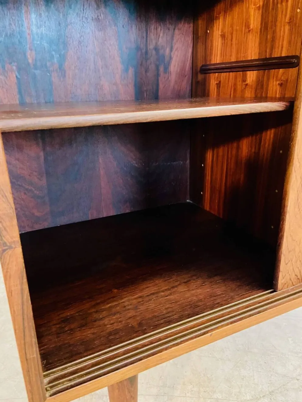 Cabinet en palissandre danois vintage des années 60 par Kai Kristiansen.