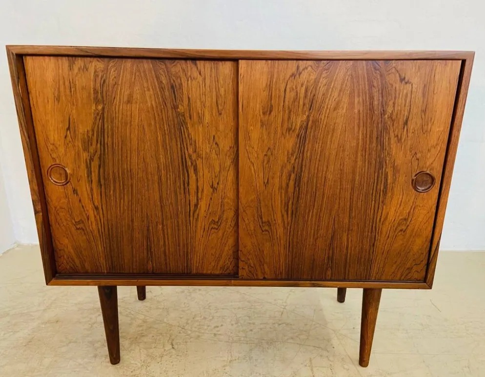 Cabinet en palissandre danois vintage des années 60 par Kai Kristiansen.