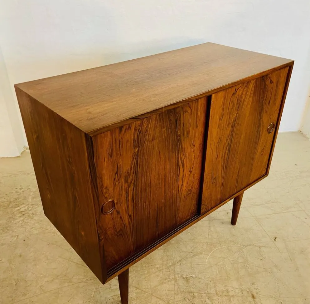 Cabinet en palissandre danois vintage des années 60 par Kai Kristiansen.
