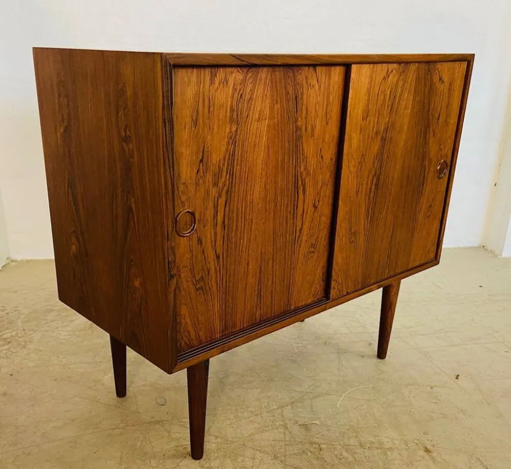 Cabinet en palissandre danois vintage des années 60 par Kai Kristiansen.