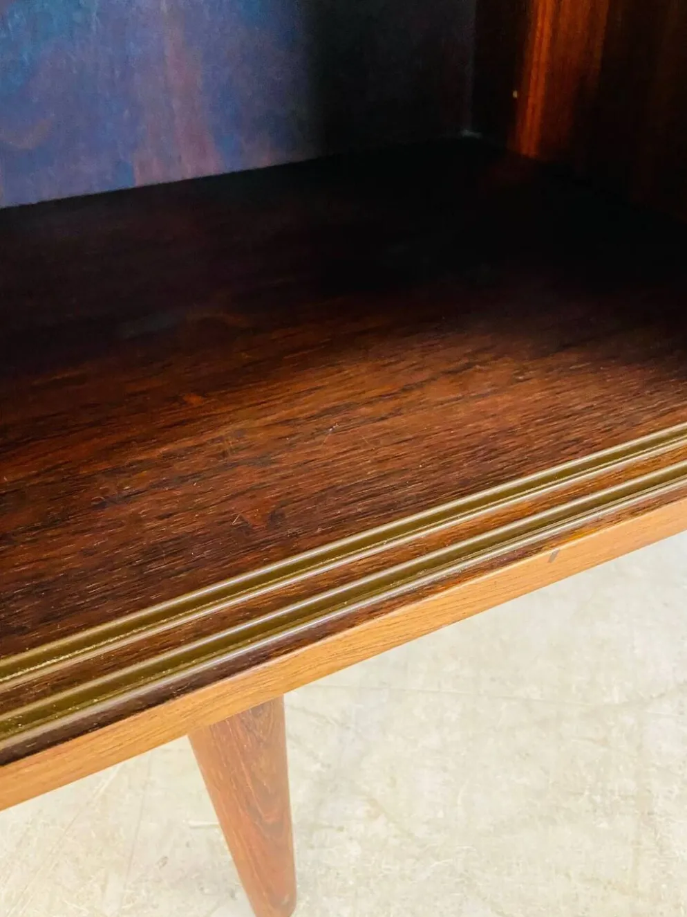 Cabinet en palissandre danois vintage des années 60 par Kai Kristiansen.