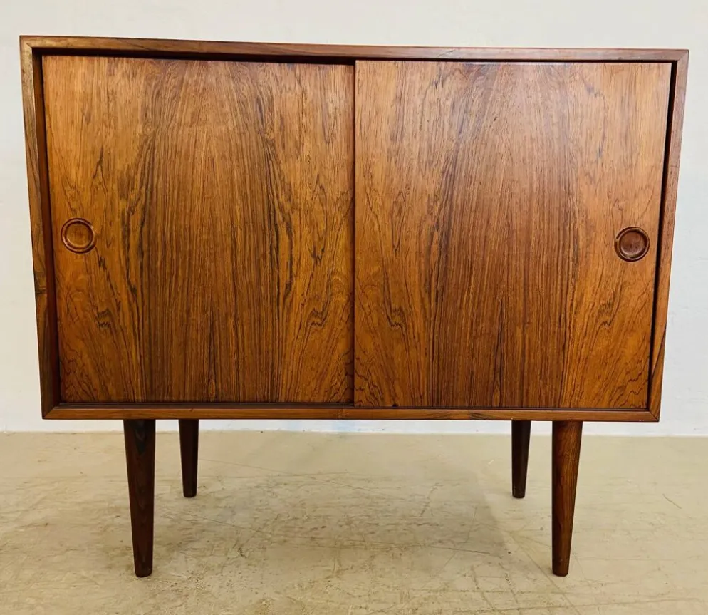 Cabinet en palissandre danois vintage des années 60 par Kai Kristiansen.