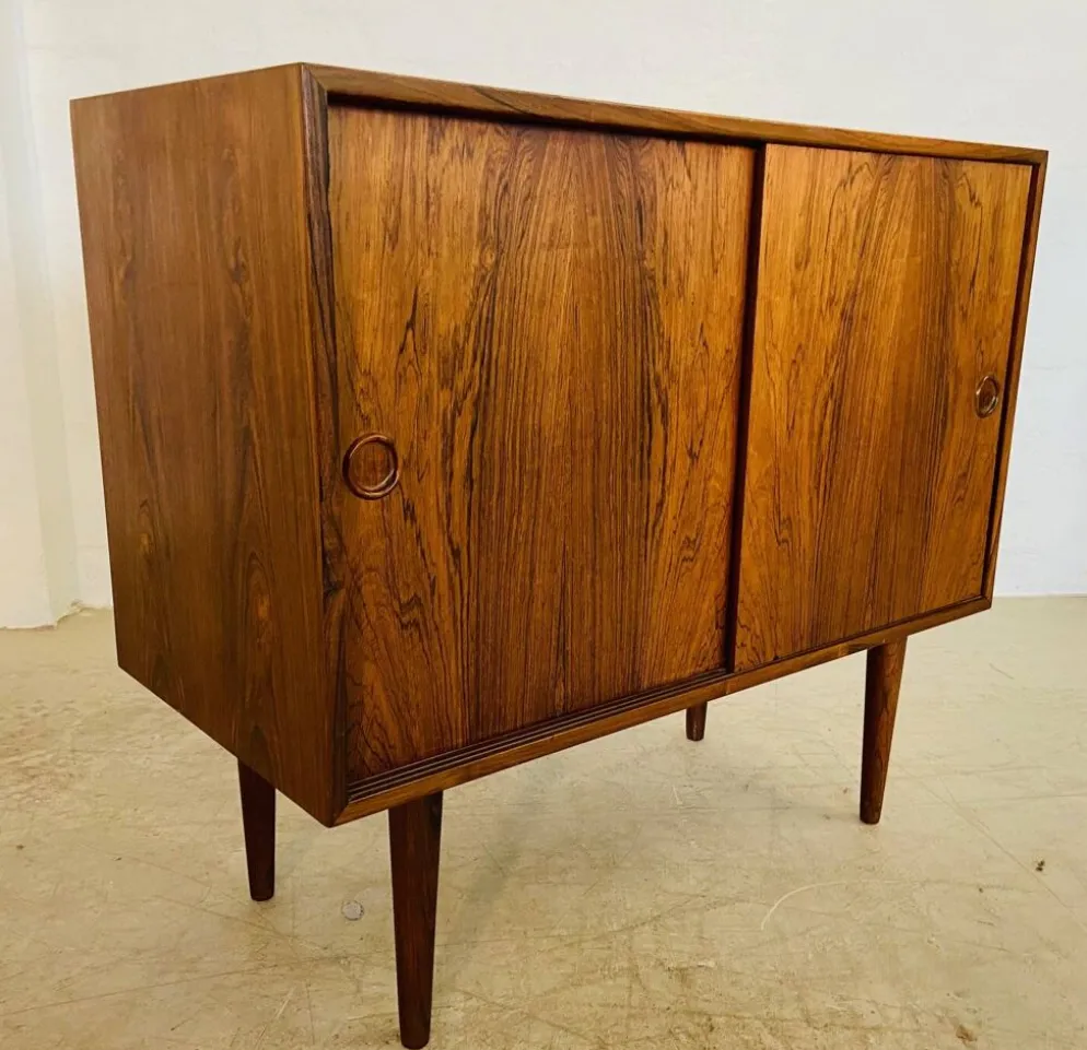 Cabinet en palissandre danois vintage des années 60 par Kai Kristiansen.