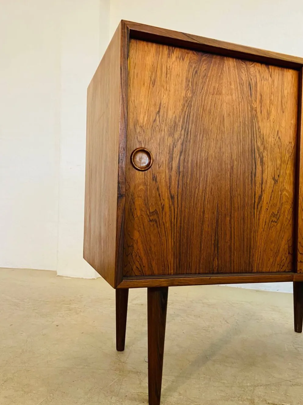 Cabinet en palissandre danois vintage des années 60 par Kai Kristiansen.