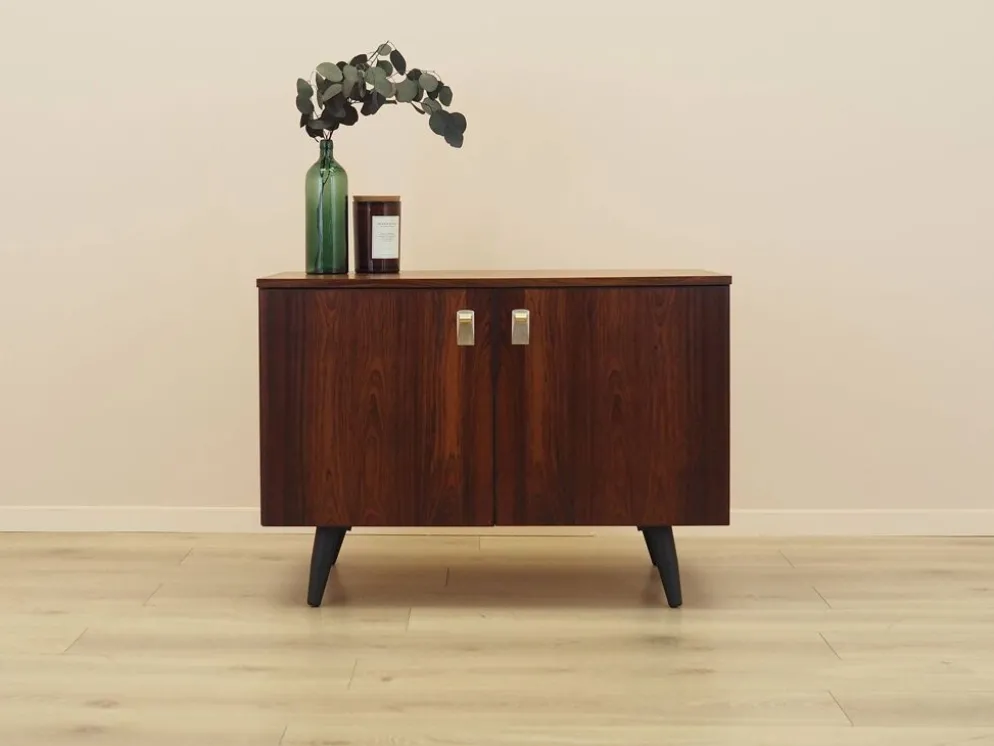 Cabinet en palissandre danois avec étagères réglables, années 1970