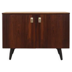 Cabinet en palissandre danois avec étagères réglables, années 1970