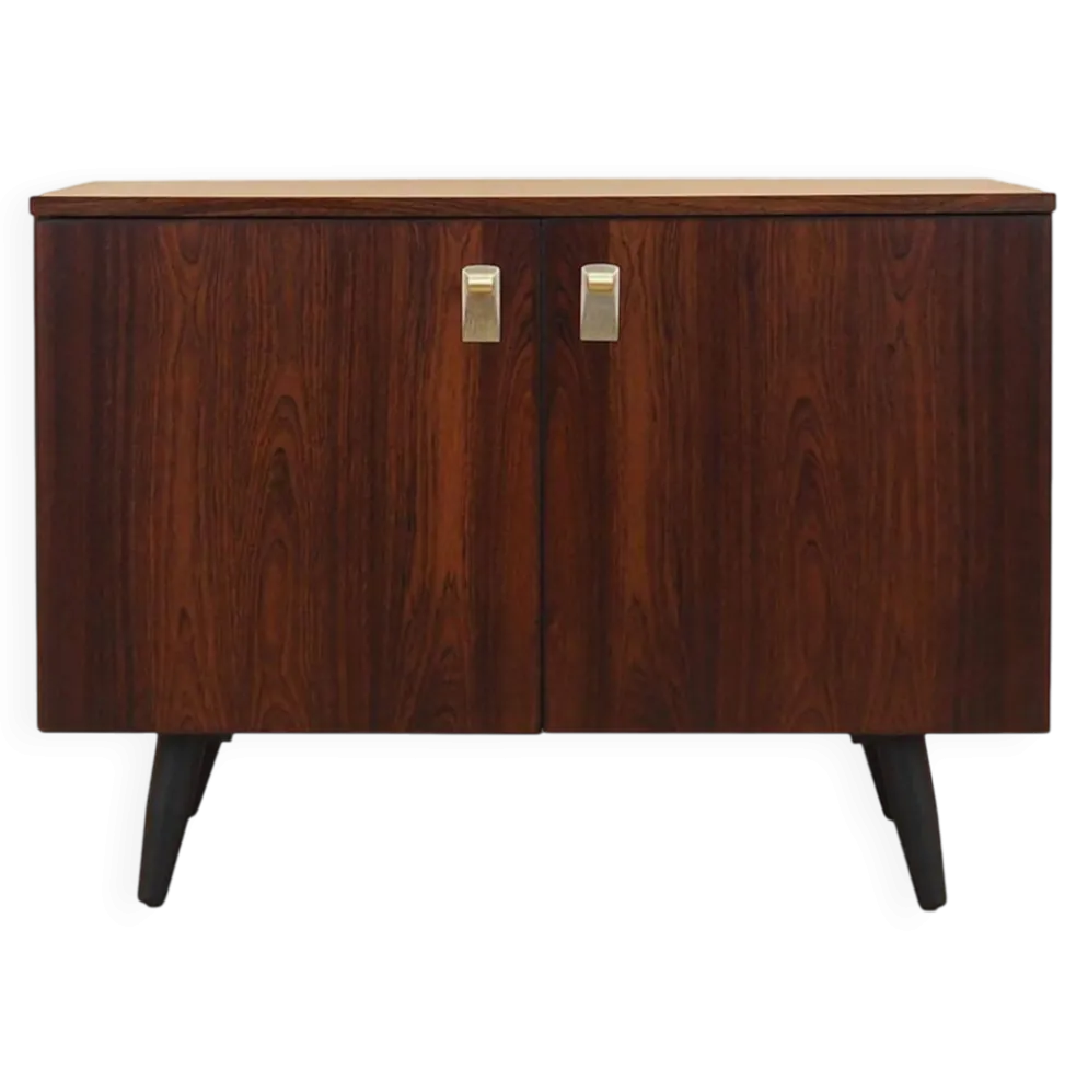 Cabinet en palissandre danois avec étagères réglables, années 1970