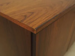 Cabinet en palissandre danois avec étagères réglables, années 1970