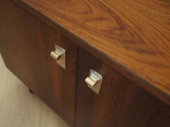 Cabinet en palissandre danois avec étagères réglables, années 1970