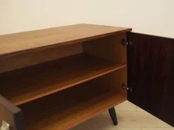 Cabinet en palissandre danois avec étagères réglables, années 1970