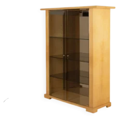 Cabinet en parchemin par Aldo Tura pour Tura Milano