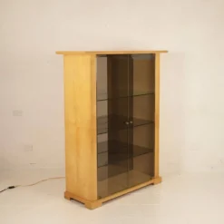 Cabinet en parchemin par Aldo Tura pour Tura Milano