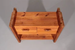 Cabinet en pin brutaliste scandinave par Hans Frydendal