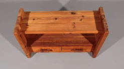Cabinet en pin brutaliste scandinave par Hans Frydendal