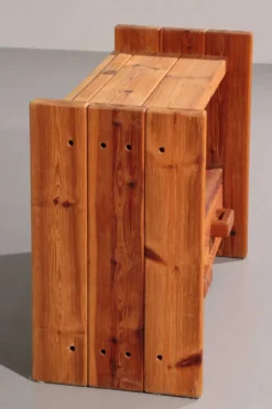 Cabinet en pin brutaliste scandinave par Hans Frydendal