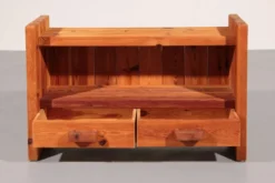 Cabinet en pin brutaliste scandinave par Hans Frydendal