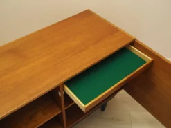 Cabinet en teck danois avec étagères réglables, années 1960