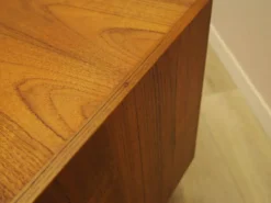 Cabinet en teck, design danois, années 1970, fabriqué au Danemark