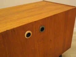 Cabinet en teck, design danois, années 1970, fabriqué au Danemark