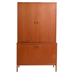Cabinet en teck scandinave, années 1960