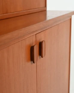 Cabinet en teck scandinave, années 1960