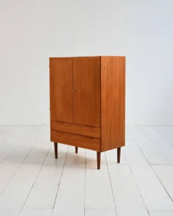 Cabinet en teck scandinave des années 1950/60.