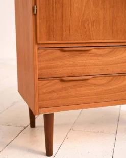 Cabinet en teck scandinave des années 1950/60.