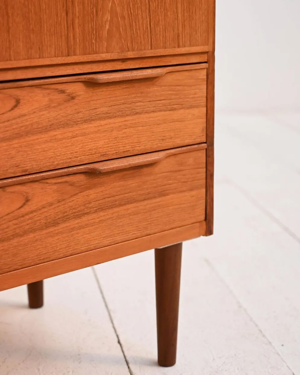 Cabinet en teck scandinave des années 1950/60.