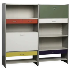 Cabinet Gispen 5600 par A.R. Cordemeyer, Pays-Bas, années 1950.