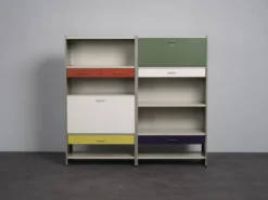 Cabinet Gispen 5600 par A.R. Cordemeyer, Pays-Bas, années 1950.
