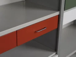 Cabinet Gispen 5600 par A.R. Cordemeyer, Pays-Bas, années 1950.