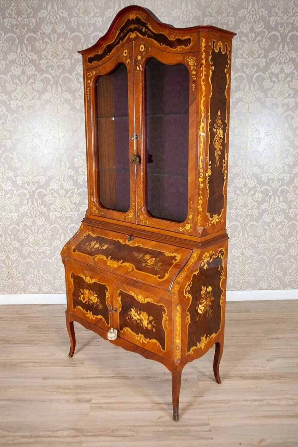 Cabinet à liqueur vintage, années 1970