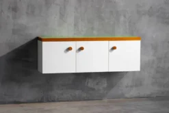 Cabinet mural par Charlotte Perriand pour Les Arcs, France, années 1970.