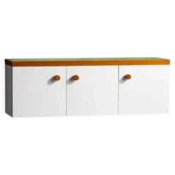 Cabinet mural par Charlotte Perriand pour Les Arcs, France, années 1970.