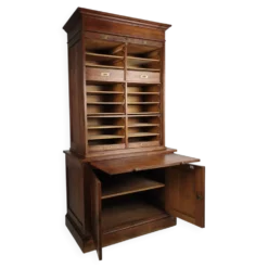 Cabinet notarial en chêne néerlandais des années 1930 / Cabinet d'archive