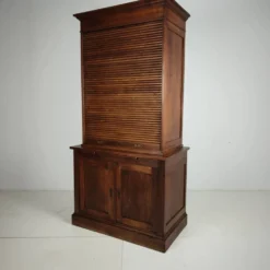 Cabinet notarial en chêne néerlandais des années 1930 / Cabinet d'archive