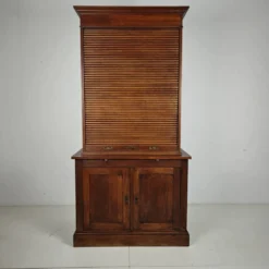 Cabinet notarial en chêne néerlandais des années 1930 / Cabinet d'archive