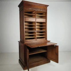 Cabinet notarial en chêne néerlandais des années 1930 / Cabinet d'archive